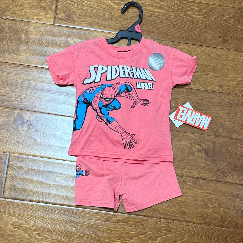 NWT size 18 months Marvel Spider-Man Kids set